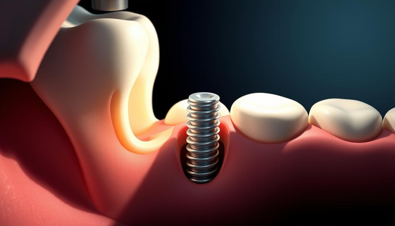 single tooth dental implant