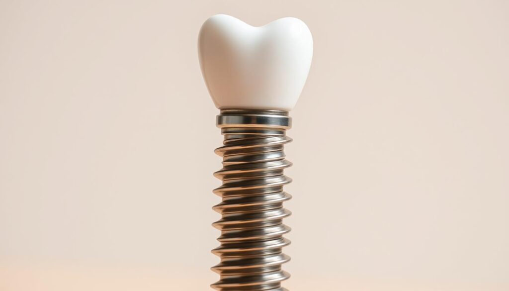 what does a dental implant look like?