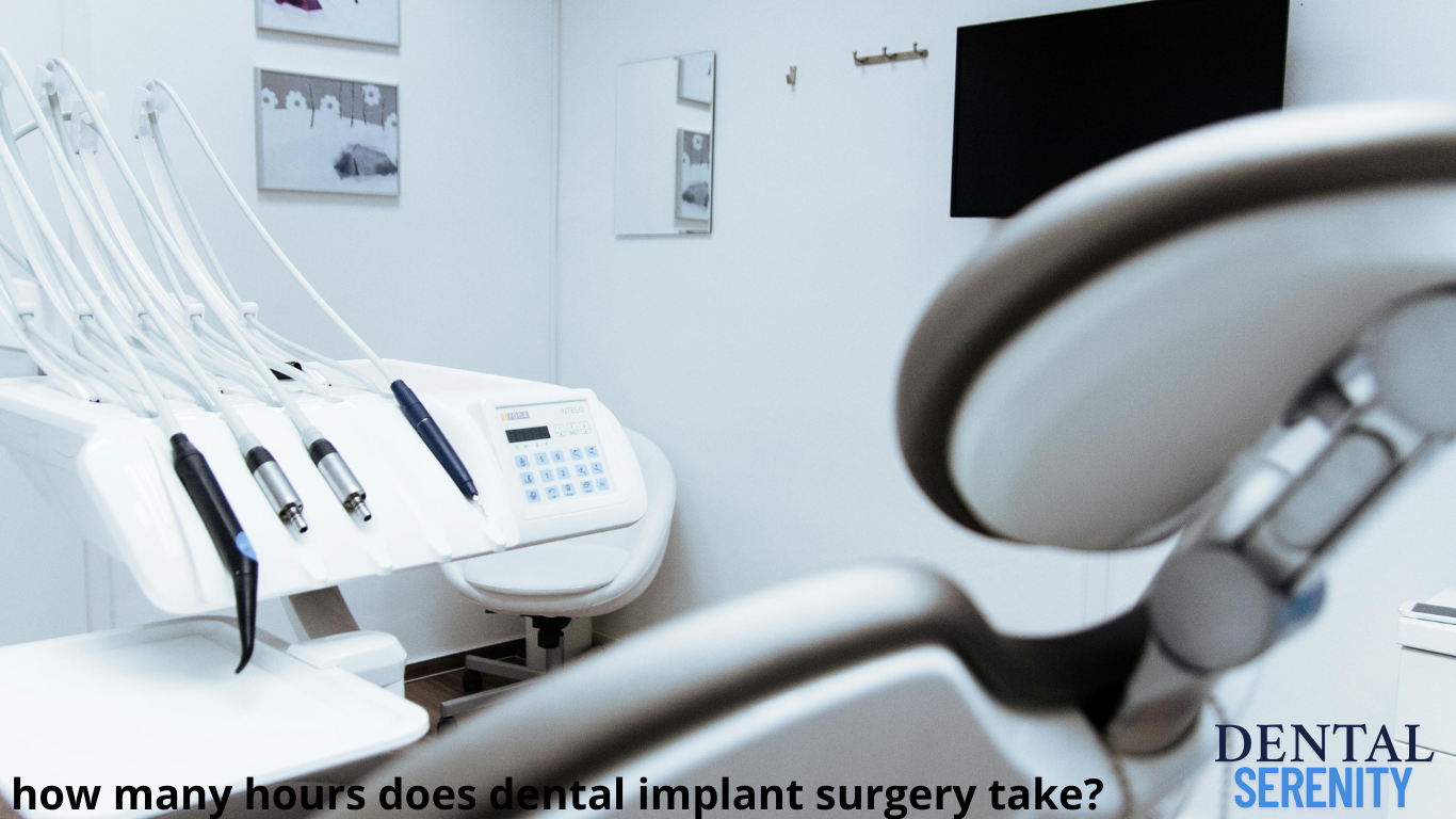 how many hours does dental implant surgery take?