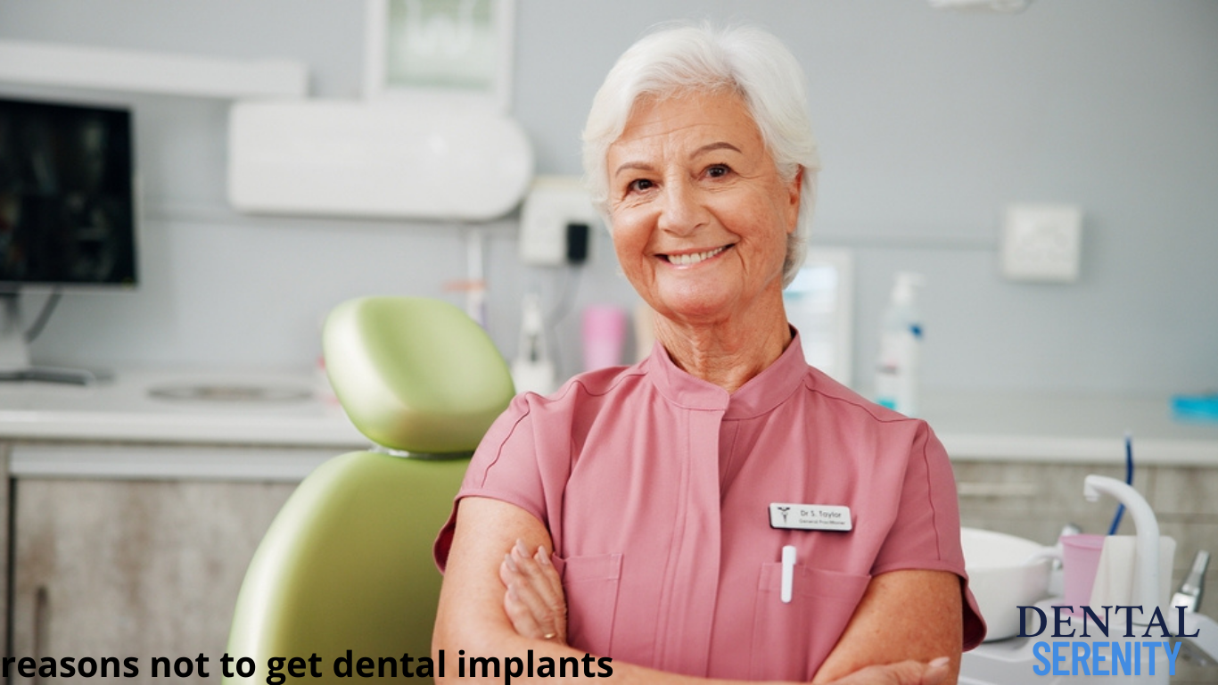 reasons not to get dental implants