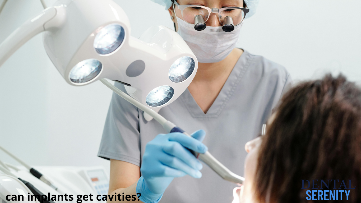 can implants get cavities?